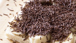 3 Ingredient Hagelslag – Dutch Chocolate Sprinkle Bread [upl. by Rowan582]