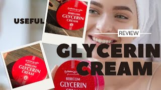 Glycerin Cream Review  Skin Moisturiser cream Review Bebecom Glycerin cream glycerine wintercare [upl. by Buller984]