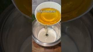 mayonnaise howtomakemayonnaise mayonnaiserecipe shortvideo shorts short [upl. by Geier]