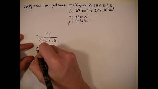 Calcul du coefficient de portance dun avion TPE [upl. by Bultman684]