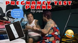 PREGNANCY TEST PRANK KAY PAPU laughtrip to [upl. by Crocker672]