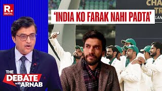 Not Playing Pakistan Wont Impact India Arnab Slams Pak Journalist Arfa Feroz Zake [upl. by Leeann286]