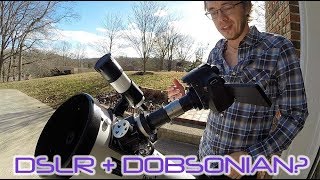 HOW TO Attach DSLR to Dobsonian [upl. by Emmeram]