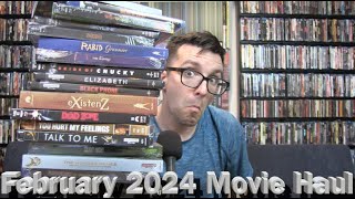 February 2024 4K amp Blu Ray Movie Haul [upl. by Saphra]