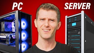 What’s The Difference Between A Server and a PC [upl. by Englis]