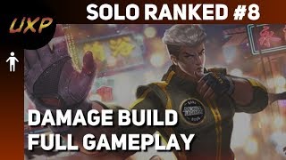 Chou Ranked Solo 8 damage build  unXpected  MLBB [upl. by Peggir]