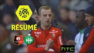 Stade Rennais FC  AS SaintEtienne 20  Résumé  SRFC  ASSE  201617 [upl. by Eedebez]