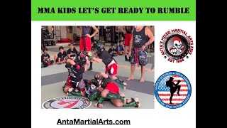 MMA Kids Lets Get Ready to Rumble [upl. by Annnora472]