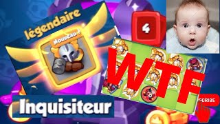 RUSH ROYALE FR  LE MEILLEUR COFFRE OPENING INQUISITEUR [upl. by Eymaj]