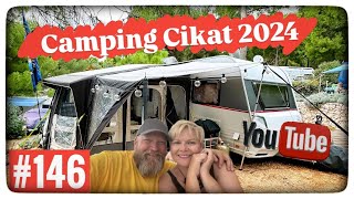 Kroatien Camping Cikat  AnfahrtAufbau😉Wir verlassen Umag und fahren auf Cres [upl. by Gambrell]