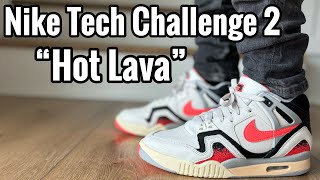 Nike Tech Challenge 2 “Hot Lava” 2024 Review amp On Feet [upl. by Merrill]