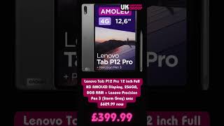 Lenovo Tab P12 Pro 12 inch Full HD AMOLED Display 256GB 8GB RAM  Lenovo Precision Pen 3 [upl. by Hazem783]