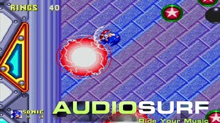 Audiosurf51 Sonic 3 and Knuckles Bonus Stage 1 Magnetic Orbs [upl. by Nortal]