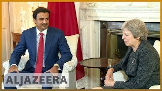 🇶🇦 🇬🇧 Qatars emir in London for talks with British prime minister  Al Jazeera English [upl. by Llenad885]