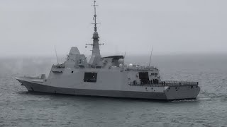 French FREMM frigate in Copenhagen [upl. by Mistrot504]