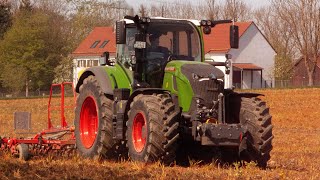 Fendt 728 am Zwischenfrucht einarbeiten [upl. by Robinette113]