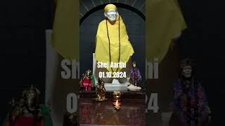 Swrana Sai Baba Shej Aarthi Darshan 1102024livehinduguruomsairamsaidevoteesai [upl. by Anai978]