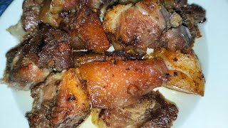 Adobo sa Asin  Adobong Natural Bicol Recipe [upl. by Adnahcal590]