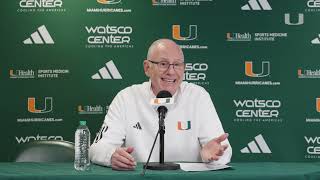 Jim Larrañaga  Postgame Presser  12324 [upl. by Dulcinea]