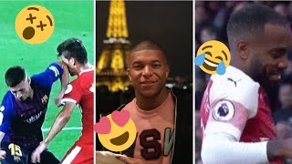 Le cadeau de Pelé à Mbappe Lacazette casse la démarche comme umtiti Rouge lenglet ol om tract [upl. by Sorgalim]