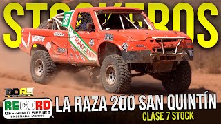 BORS ft Stockeros en La Raza 200 San Quintín Resumen Especial Clase 7 Stock [upl. by Jamima854]