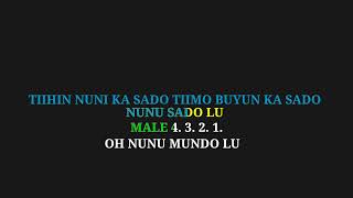 LUTU TUNGU KA MUNDO  LYRICAL  Apatani song with scrolling [upl. by Irovi]