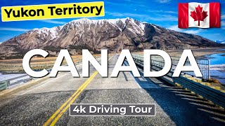 STUNNING Road Trip KLUANE LAKE to AlaskaCanada Border  ULTIMATE Scenic Drive Experience [upl. by Atinuhs]