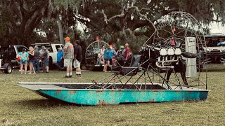 Airboat drag racing 43022 [upl. by Cleodal]