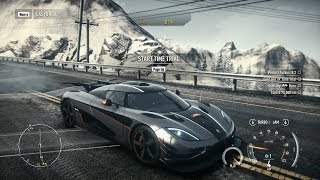 Need For Speed Rivals PC Fully Upgraded Koenigsegg Agera One1 Racer Gameplay [upl. by Nakah]