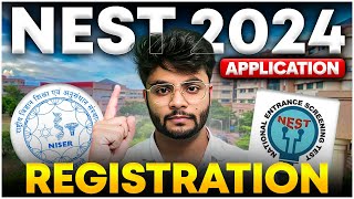 How to register for NEST 2024  NISER amp CEBS Application form [upl. by Coniah]