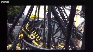 Moment Of Smiler Crash At Alton Towers VIDEO [upl. by Frederica]