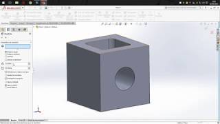 Tutoriel solidworks pour débutant partie N° 1 [upl. by Pacificia]