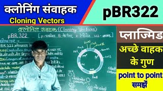 Cloning Vacters pBR322 क्लोनिंग संवाहक pBR322 [upl. by Eduam]