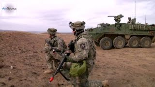 US Army Stryker Combat Vehicle Training [upl. by Bryn112]