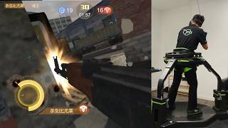 Hero VR  Virtuix Omni  Crisis Action VR [upl. by Procora]