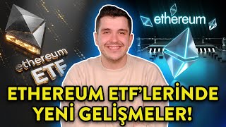 ETH ETFlerinde Yeni Gelişmeler🗞️Düzeltme Hareketi Ne Zaman Biter❓Altcoinlerde Son Gelişmeler💣 [upl. by Gilligan]