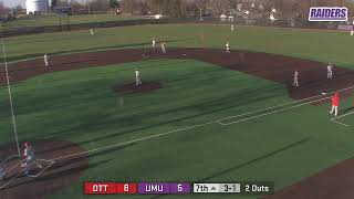 Baseball Mount Union vs Otterbein [upl. by Madelle]