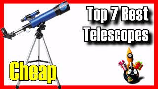 🪐🔥 TOP 7 BEST Telescopes on Amazon 2024✅Cheap Viewing Planets  For Beginners  For Galaxies [upl. by Anne]