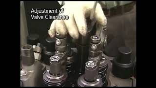 Tappet Clearance Yanmar [upl. by Eellah]