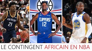 NOMBRE RECORD D’AFRICAINS EN NBA SAISON 2425 [upl. by Bogusz]