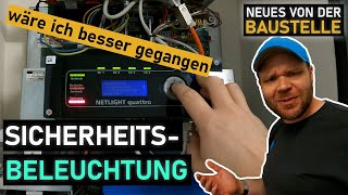 Sicherung fliegt  Display geht plötzlich nicht mehr  Vernetzung Sicherheitsbeleuchtung [upl. by Yraillih]