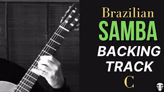 Brazilian Samba backing track in C [upl. by Moazami652]