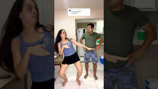 Do nada ela faz essa tr0llagem kkkk jaineleine dança casal humor comédia [upl. by Atsillak]