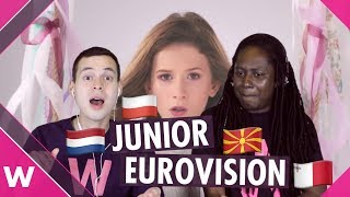 Junior Eurovision 2018 Reaction Macedonia  Poland [upl. by Prent]