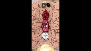 Imbolc Crystal Grid  Make Your Own Crystal Grid for Goddess Brigid [upl. by Giselbert804]