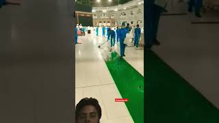 2k24 cleaning work Madina shorts saudiarabia madina makkah shortsfeed [upl. by Gintz]