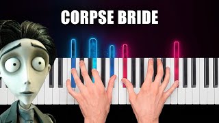 Corpse Bride  Victor Piano Solo  Piano Cover amp Tutorial [upl. by Ahselet854]