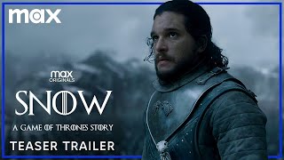 SNOW  Season 1 Trailer  Game of Thrones Jon Snow Sequel Series  HBO Max [upl. by Inod]