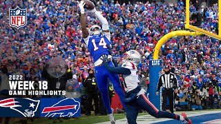 New England Patriots vs Buffalo Bills  2022 Week 18 Game Highlights [upl. by Andre]