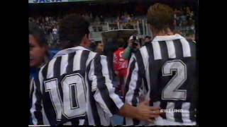 Juventus  Foggia 41 02021992 2a Ritorno Serie A [upl. by Nilac]